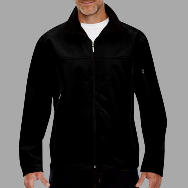 Men's Three-Layer Fleece Bonded Performance Soft Shell Jacket Thumbnail